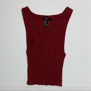Forever 21 ribbed crop top